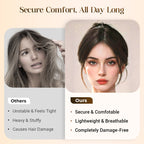 Offer Partial Bangs Hair Piece