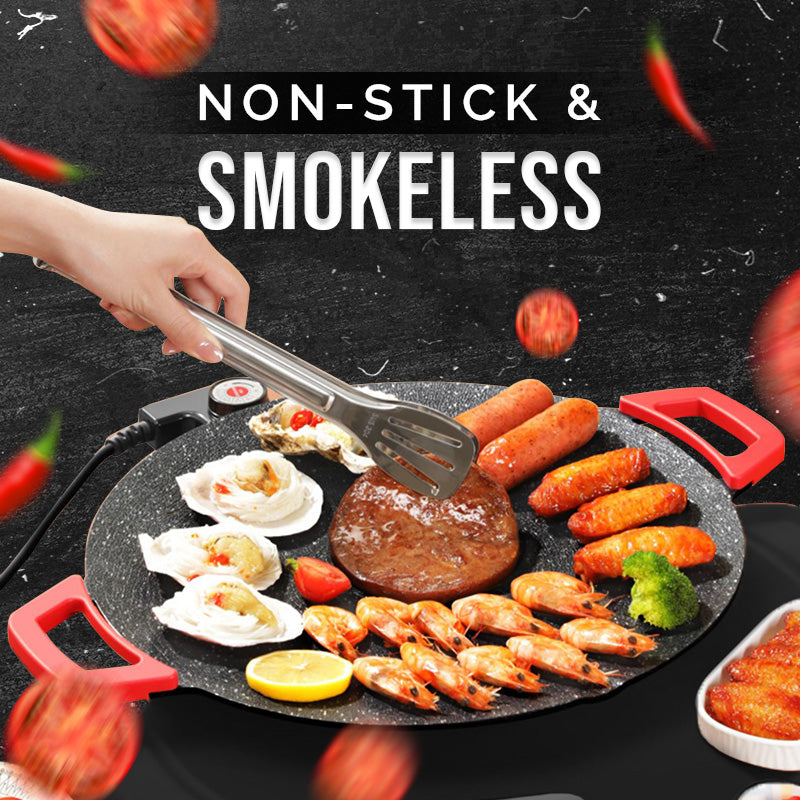 Quality Life Non-Stick Electric Indoor Grill Pan