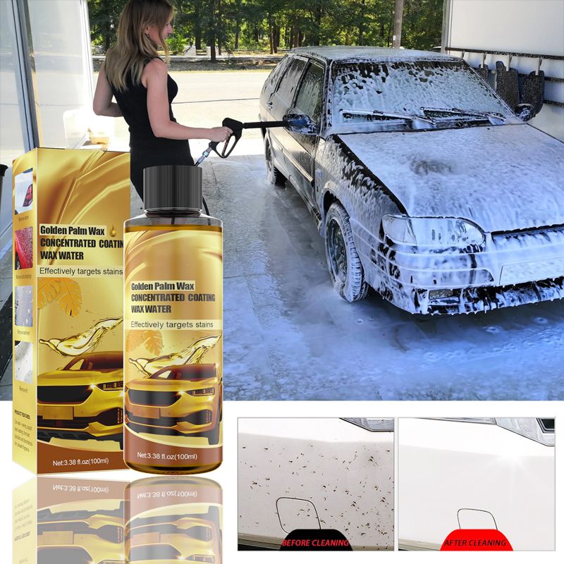 Golden Carnauba Car Wash Wax