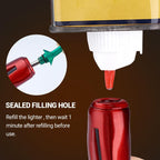 Emergency Survival Keychain Lighter with Permanent Matches