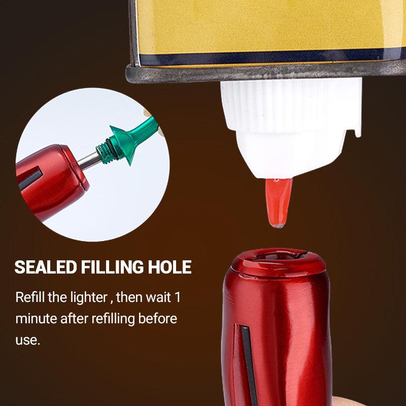 Emergency Survival Keychain Lighter with Permanent Matches