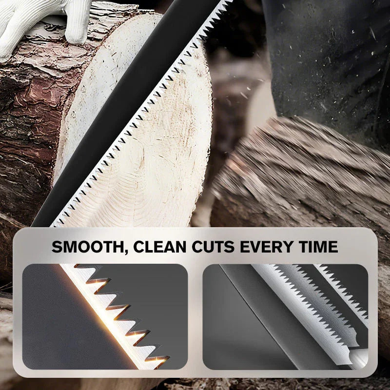 NOW ! Lightweight And Sharp Universal Pruning Saw With Sheath – SK5 Steel, Fast Cutting & Ergonomic Grip