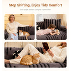 Soft, scratch-free plush sofa covers - Skin-friendly, pet-friendly and easy to care for