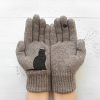 Winter - Cat Fan Cotton Gloves（ ）