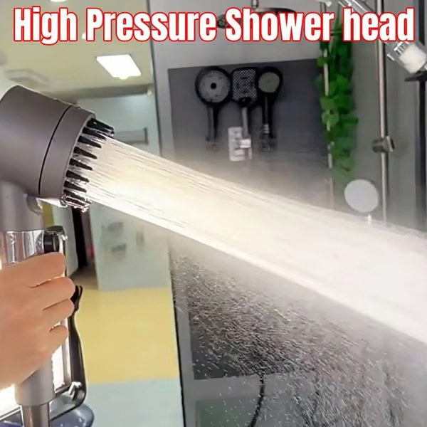 Multi-functional High Pressure Shower Head Set While Supplies Last