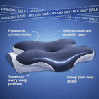 CloudNest™ Ergonomic Alignment Sleep Pillow