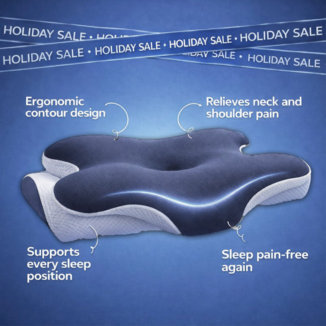 CloudNest™ Ergonomic Alignment Sleep Pillow