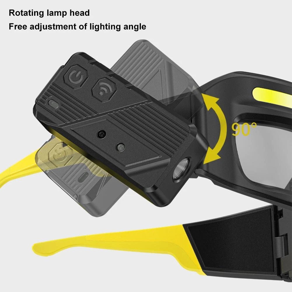 Discount of 49% Rechargeable LED sports-sensing glasses light