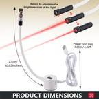 NOW! Magnetic Quilting Light for Sewing – Flexible Gooseneck, Bright LED & Easy Positioning