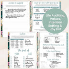 Hard Cover Planner, 8.5" x 11", Blooming Wildly
