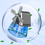Solar-powered Windmill Aroma Car Air Freshener