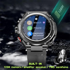 Sports Smartwatch with Wireless Earphones