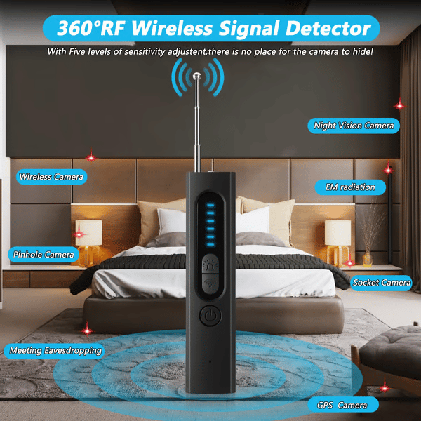 [Protecting your privacy] Hidden Camera Detectors, GPS Tracker Detector and RF Signal Scanner, Find Out Hidden GPS Trackers