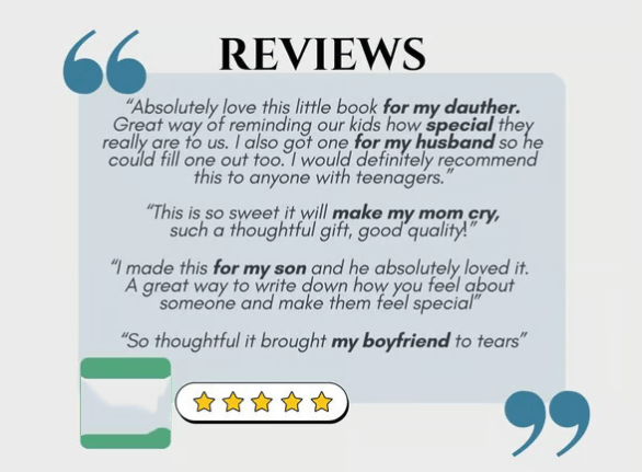 Just A Few Things I Love About You Fill In The Blank Gift Book