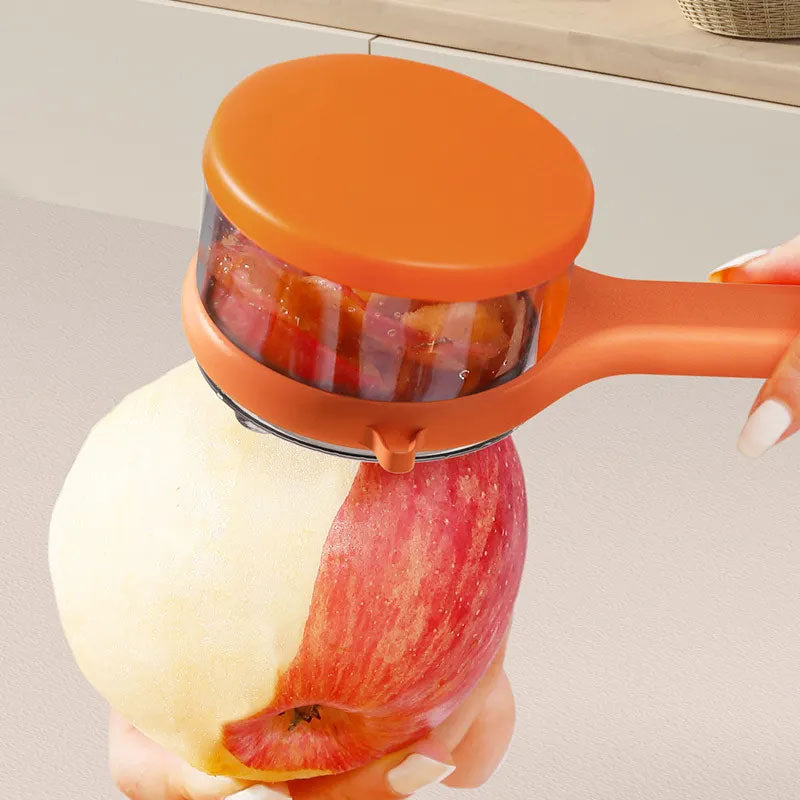 Deals-Multifunctional Peeler with Debris Storage Bucket