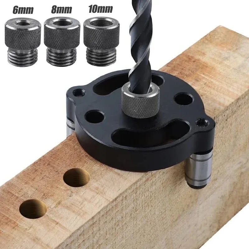 Self-Centering Doweling Jig – Precise Drill Guide for Woodworking Holes