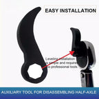 Get Crescent-Shaped Half Shaft Wrench