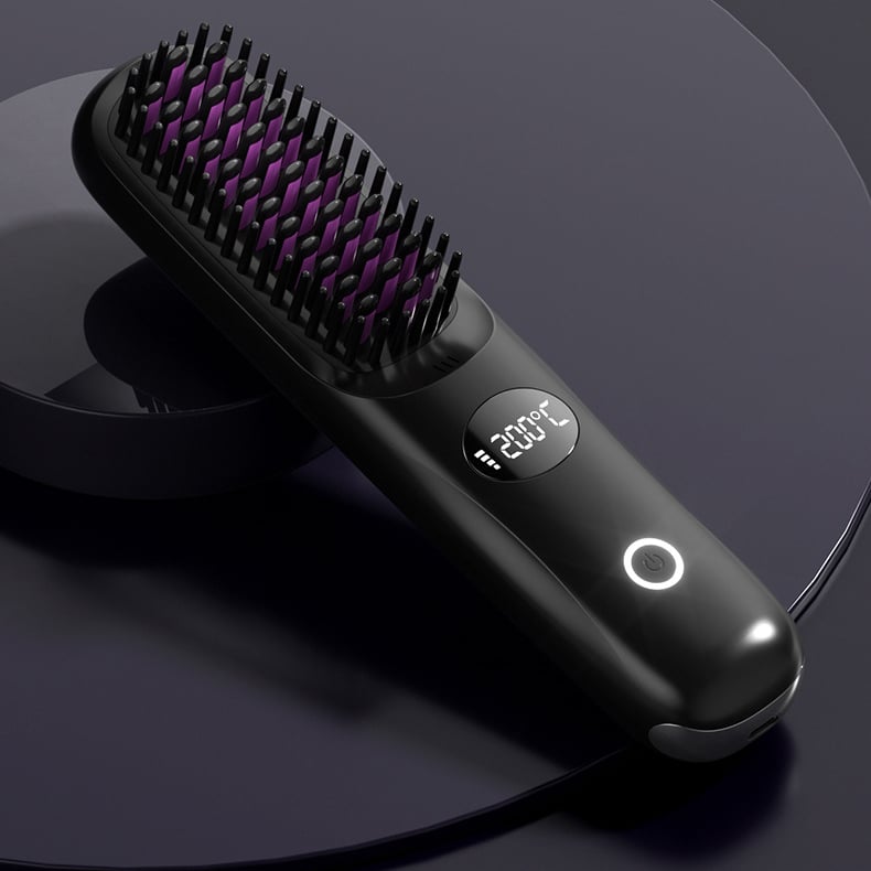 2-in-1 Straightening & Curling Cordless Hot Brush