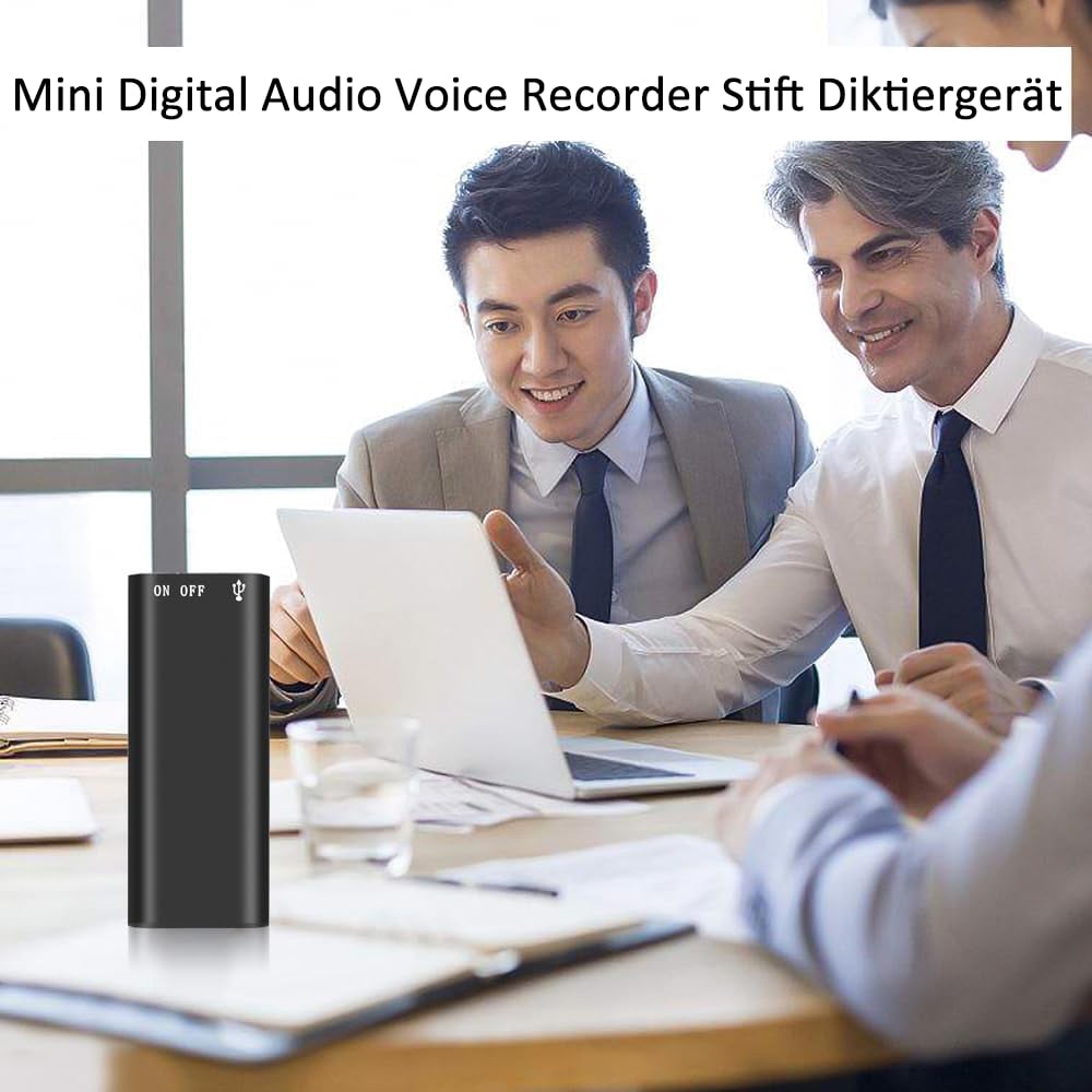 While Supplies Last ! Mini Voice Recorder: Capture Every Sound with Smart, Compact Precision
