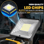 3000LM Cordless LED Work Light with charging Ports