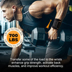 50% 0FF Heavy Duty Weight Lifting Wrist Hook Straps