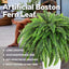 UV Resistant Lifelike Artificial Boston Fern