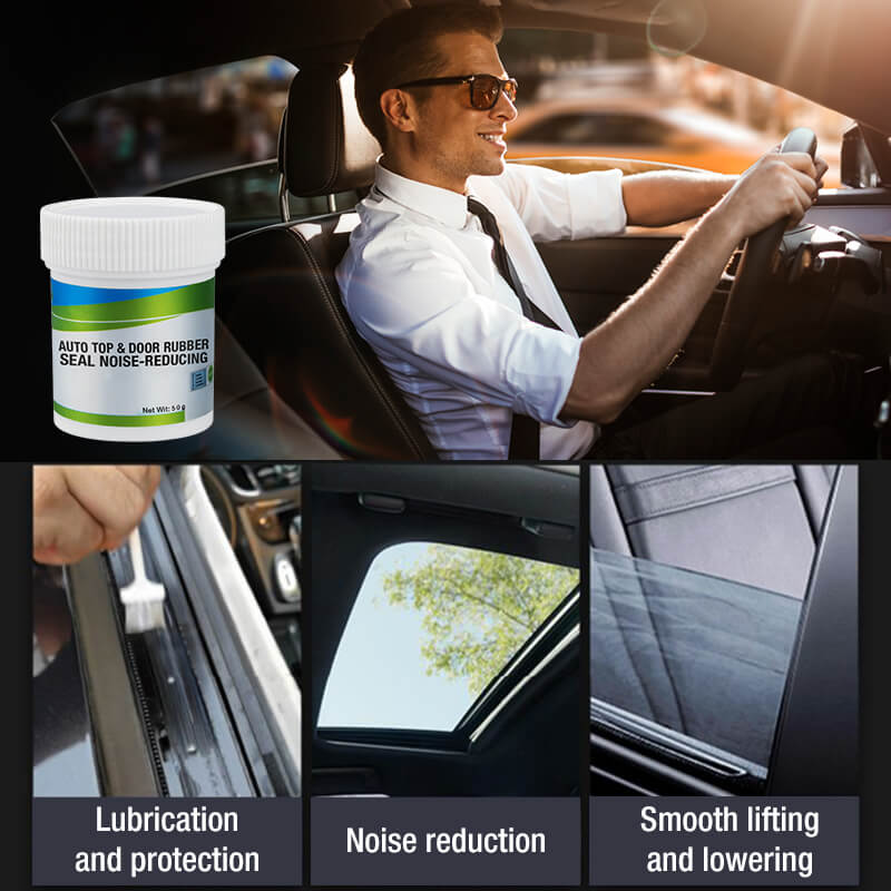 Auto Top & Door Rubber Seal Noise-Reducing Lubricant