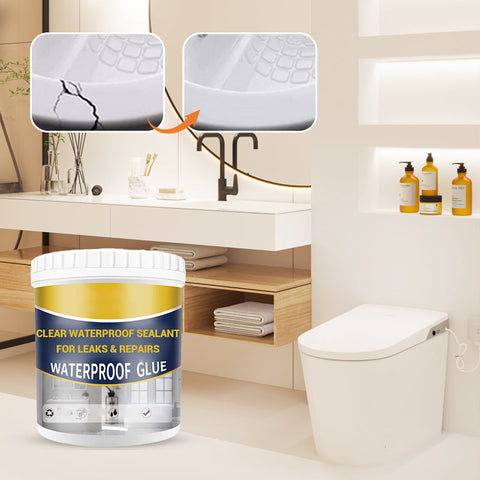 Clear Waterproof Sealant for Leaks & Repairs