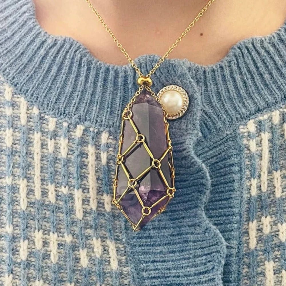 Crystal Necklace - Free Gift Included