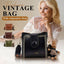 Leather Vintage Fashion Bag with Adjustable Wider Shoulder Strap