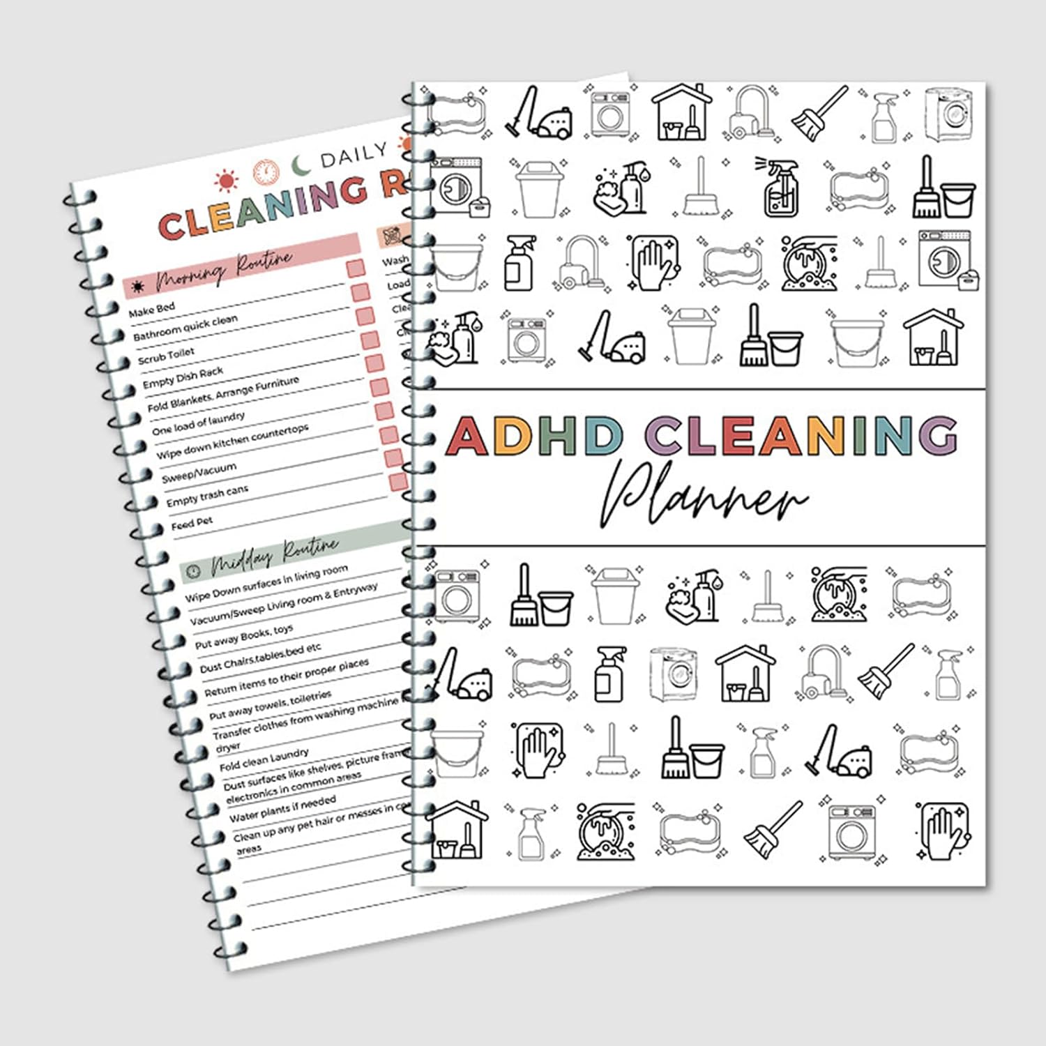 ADHD Cleaning & Organizing Toolkit - Chore Planner