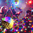 New Year Big Sale Colorful Rotating Disco Ball Light