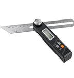 Stainless Steel 360 Degree Gauge Digital Protractor
