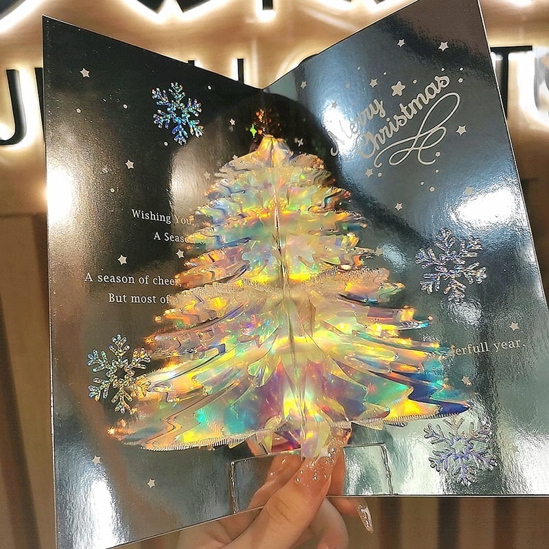 Christmas Gift - Christmas Tree 3D Pop-Up Card