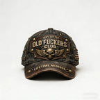 Old Fuckers Club Vintage Baseball Cap