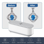 Hot Products Portable ultrasonic jewelry cleaner suitable for all jewelry and eyeglasses