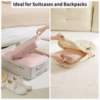 6-Piece Travel Compression Bags Set