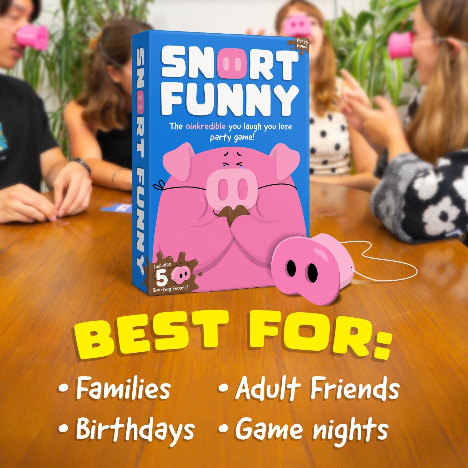 Early Snort Funny – The Oinkcredible You Laugh You Lose Party Game