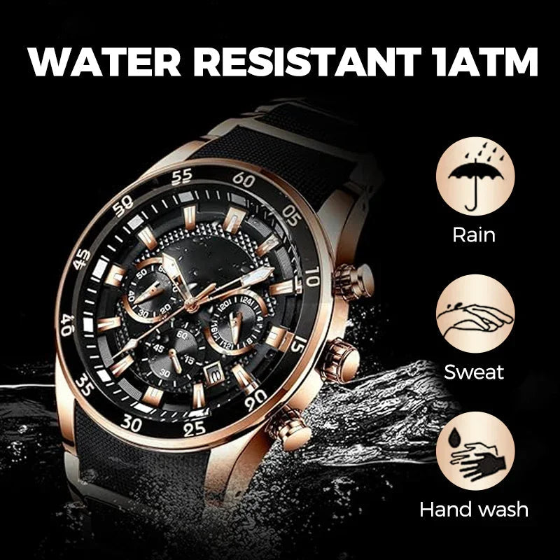 OFFER ! Men's High-End Business Multifunction Quartz Watch