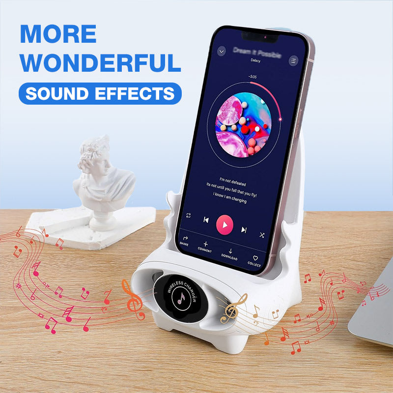 Mini Chair Wireless Fast Charger Multifunctional Phone Holder