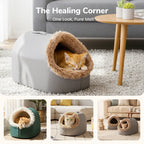 Flash Sale ! Cozy Pet Cave Bed – Your pet‘s safe haven for winter. Soft, warm & perfect for cuddle-up naps. Peace of mind for caring owners