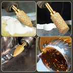 Diamond grinding head brazed cast iron grinding head