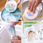 Cartoon Sponge Compressed Wood Pulp Dishwashing Sponge