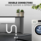 Washing machine drain backflow protector