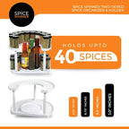 The Spice Spinner: Declutter Your Kitchen in Seconds, Find Every Spice in a Spin