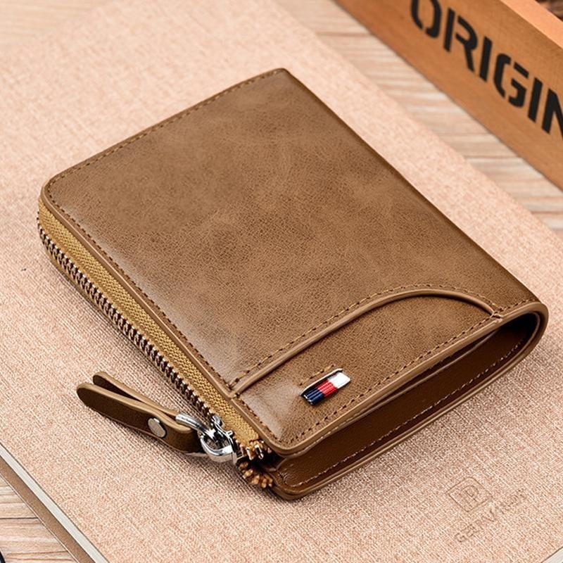 Men Wallet Zipper Purse
