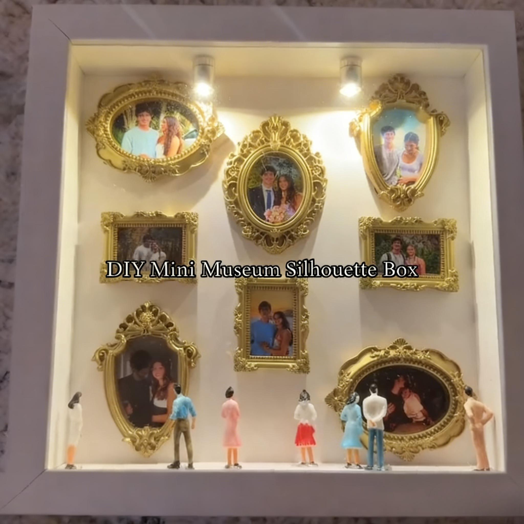 DIY Mini Museum Silhouette Box – Celebrate Your Unique Memories in Style