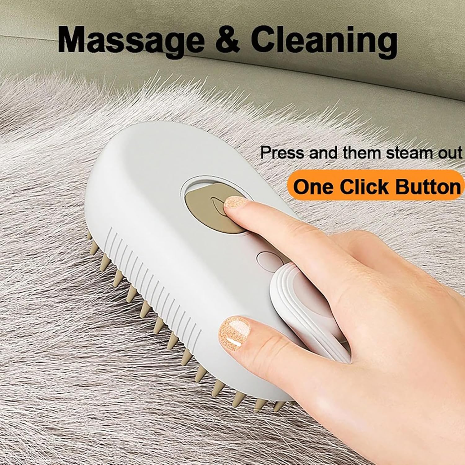 Promotion Upgrade 4 in 1 Pet Steam Groomer Comb