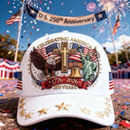 Eagle & Liberty & Cross United States 250th Anniversary Hat