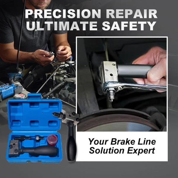 Universal Car Brake Line Flaring Tool Kit
